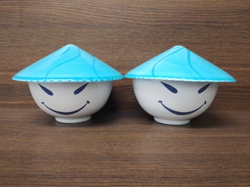 Two pylones france rice bowls - rice,