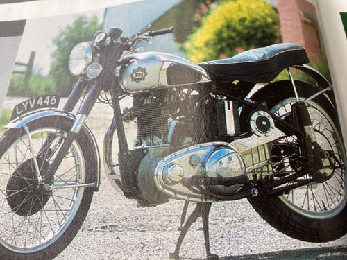 Bsa gold star - star, motorcycle