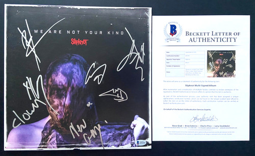 Slipknot band signed - signed, are