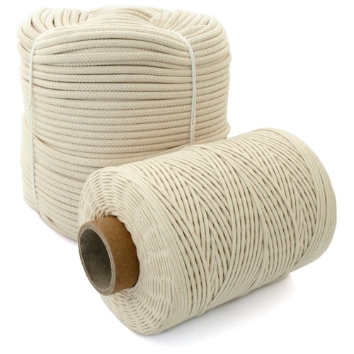 Cotton rope natural woven - rope,,