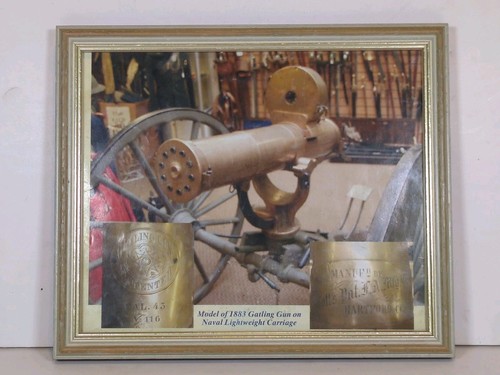 Framed gatling gun - framed,