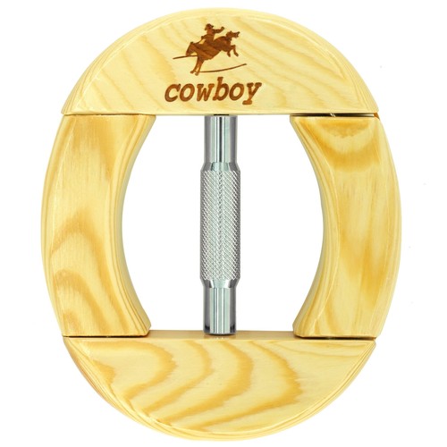Cowboy 4way wooden hat - cowboy,
