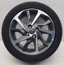 2020 TOYOTA YARIS 16" DIAMOND CUT ALLOY WHEEL & 195 50 R16 TYRE 42611-0DG80 OEM