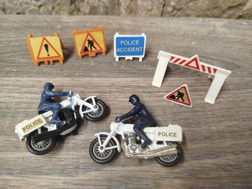 Matchbox 1977 honda 750 police - matchbox,