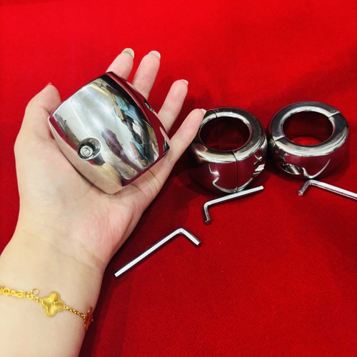 Stainless steel penis - stainless, ball
