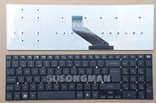 New Keyboard UK For Packard Bell EasyNote P5WS0 TS13SB TS44HR Black No Frame