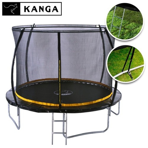 Kanga 10ft outdoor trampoline - kanga,