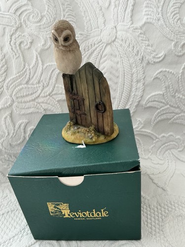 Teviotdale boxed owl figurine - teviotdale,