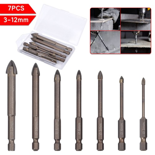 Diamond tipped dry drill - 7x,