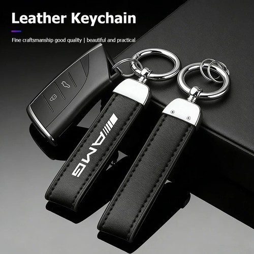 Suede leather keyring for - suede,
