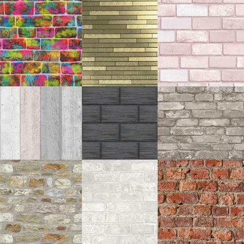 Brick slate stone effect - brick,