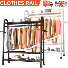 Heavy Duty Double Clothes Rail