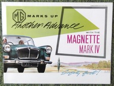 MG MAGNETTE Mk IV Car Sales Brochure 1962-63 #H&E 62143