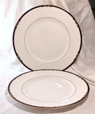 Wedgwood Preston England Bone China, 2 Dinner Plates, 1989 Perfect