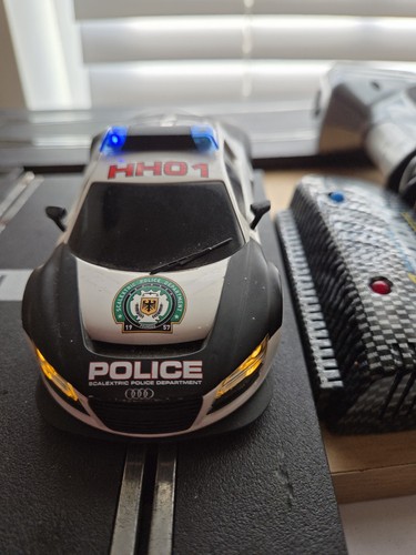 Scalextric audi police car - scalextric,
