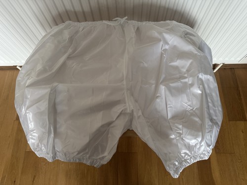 Shiny white waterproof - white,