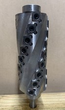Spiral Cutter for Wood Jointer Planer 4 Rows of Knives with 8 JT Carbide Inserts