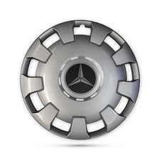 For Mercedes Benz Citan Van 4x 16” Universal Wheel Trims Silver Caps Black