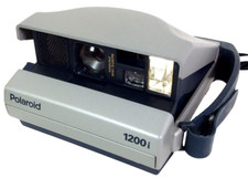 Polaroid Image Instant Camera Pro Film Folding in Silver