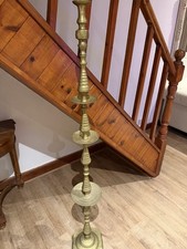 Vintage Brass Floor Candelabra