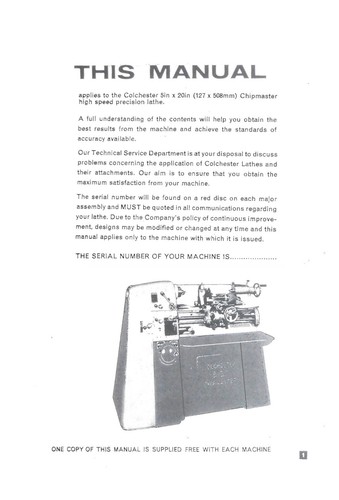 Colchester chipmaster 20 - chipmaster, 5