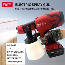 Milwaukee 800ML Cordless Electric Spray Gun High Power Paint,Sprayer Coating-18V