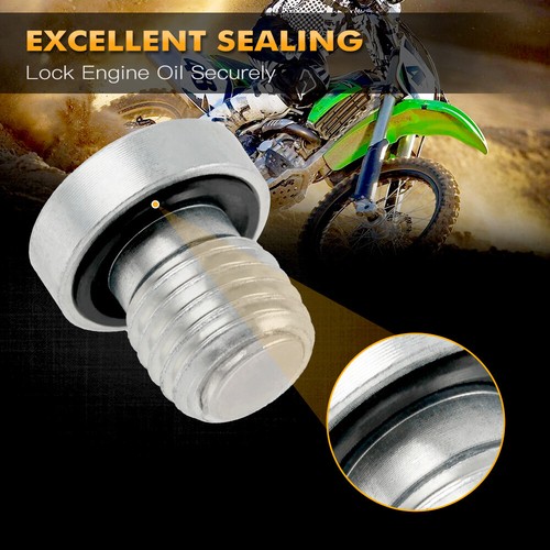 Magnetic oil pan drain bolt - oil,