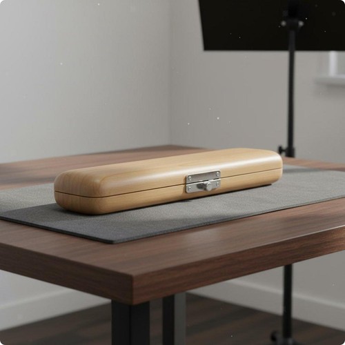 Solid maple flute headjoint