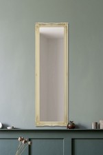 Large Mirror Ivory Antique