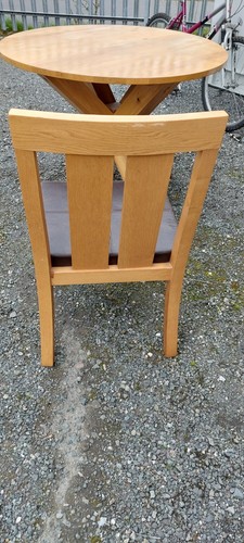 Next wooden dining chairs - wooden,
