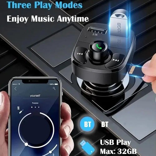 Bluetooth transmitter car - fm,