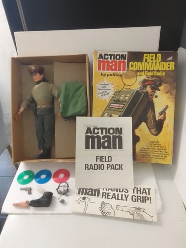 Vintage action man - action, field