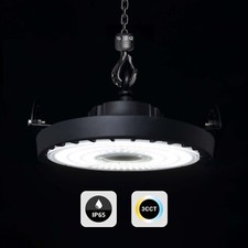 LED UFO High Bay Light 3CCT 4000K/5000K/6000K Warehouse Factory Garage Lights