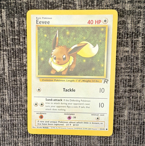 Pokémon tcg eevee team - pokémon, rocket