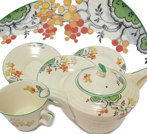5pc vintage art deco - 5pc, 30s