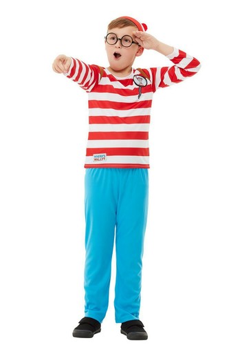 Wheres wally deluxe costume - wheres,
