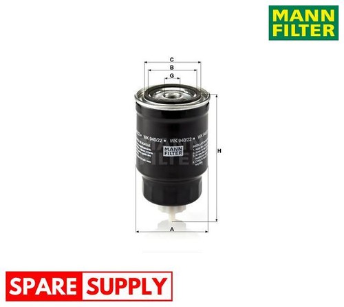 Fuel filter for nissan almera - for,