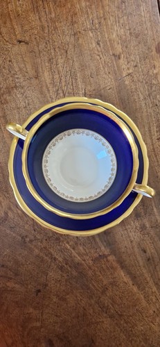 Aynsley cobalt blue scalloped - blue,