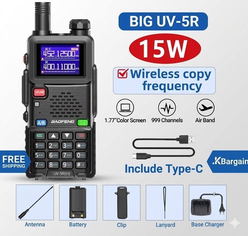 Baofeng 5rh max tri - tri, power