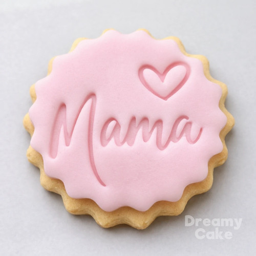 Mama cookie stamp - stamp, with