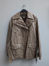 Vintage Belstaff Gold Label Ladies Leather 'Aviator' Jacket - Size 40