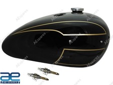 Black Painted Petrol Tank With