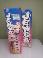 Jenga - MB - Original - Wooden Block Tower Game - 1993 - Complete