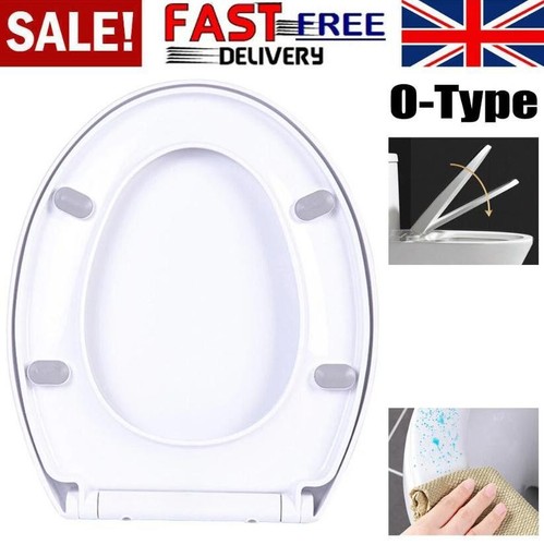 Soft close toilet - soft, white