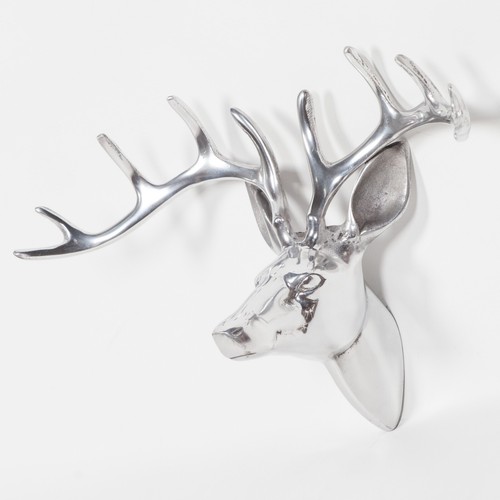 Modern wall mounted silver - wall,
