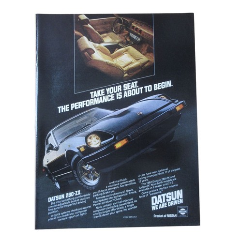 1982 nissan datsun 280 - nissan,