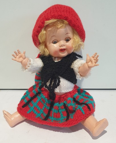 1950s hard plastic roddy doll - hard,