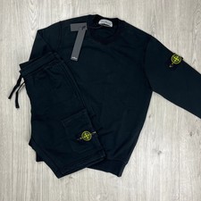 Stone Island Tracksuit - Black