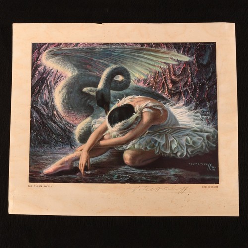 1952 the dying swan - swan, vladimir