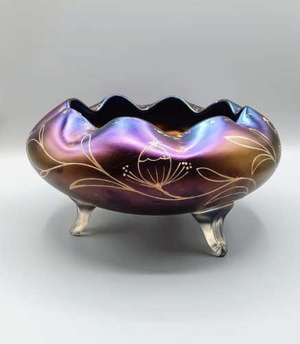 Art nouveau glass loetz - art,